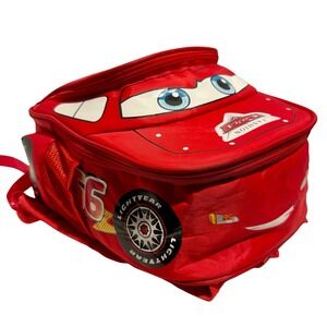 Lightning‎ McQueen Car Shaped Kids Backpack Disney Pixar Cars